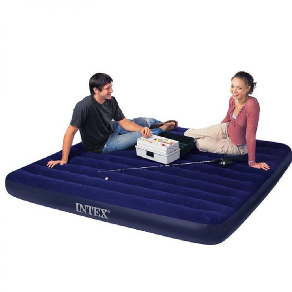 INTEX INFLATABLE MATTRESS with free electric pump(4 by 6)