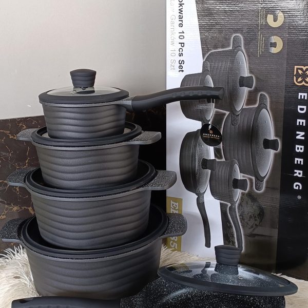 Edenberg legit cookware  sufuria 10 pcs