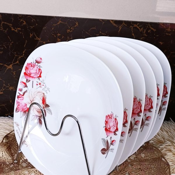 Coloful dinnerware set plates (6pcs)