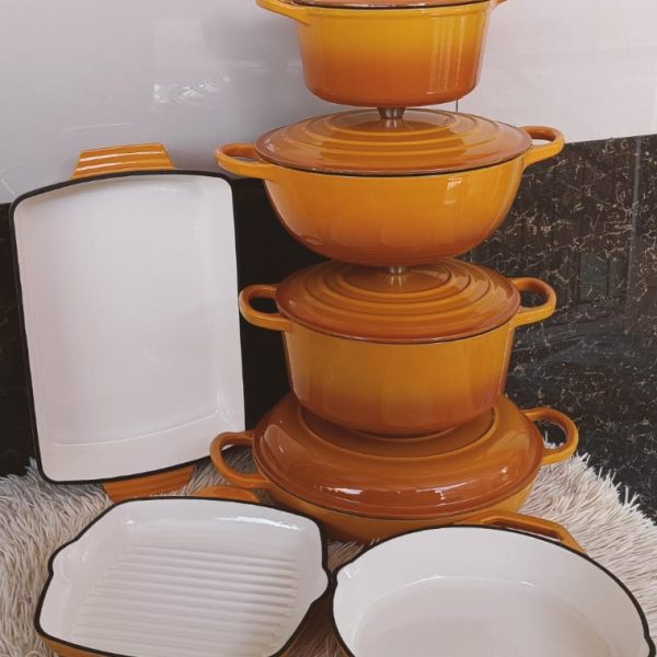 Enamel Cast iron cooking pots